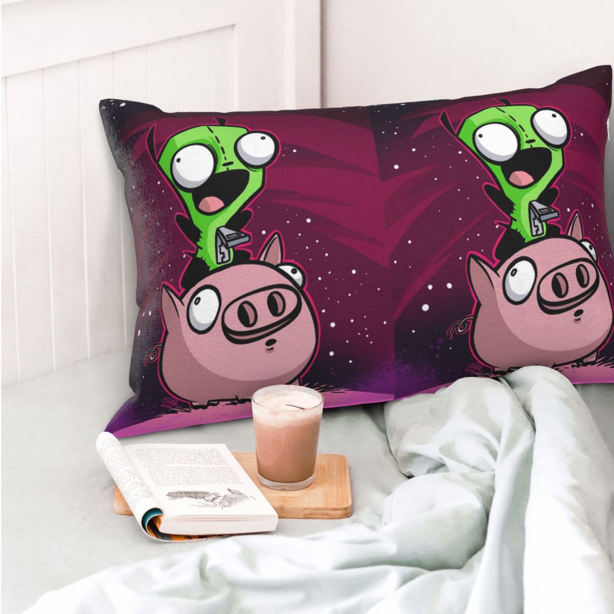 Home Decor Etsy - Space Pig Autographed Print Etsy Rectangle