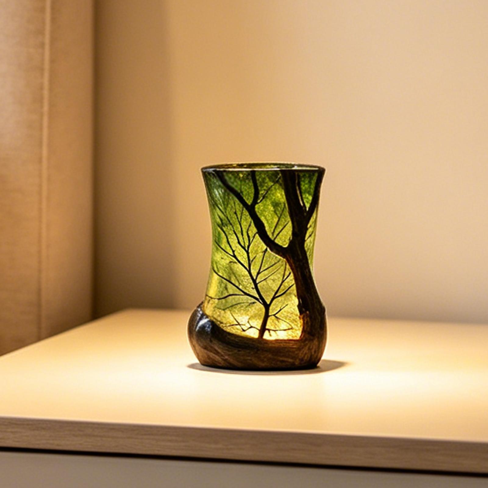 Home Decor Light - Bedside Table Lamp Forest Nightlight Decorative