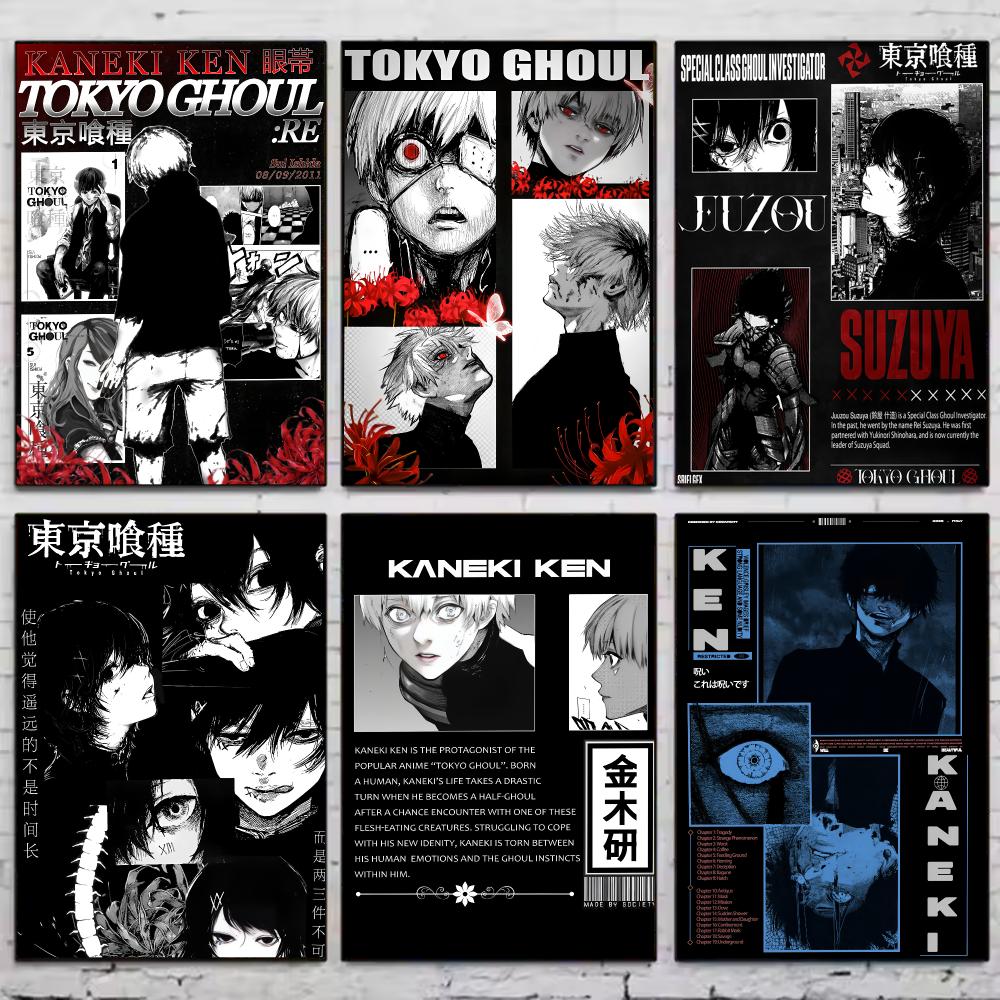 Home Decor Tokyo - Anime T-tokyo Ghoul Poster Poster Vintage