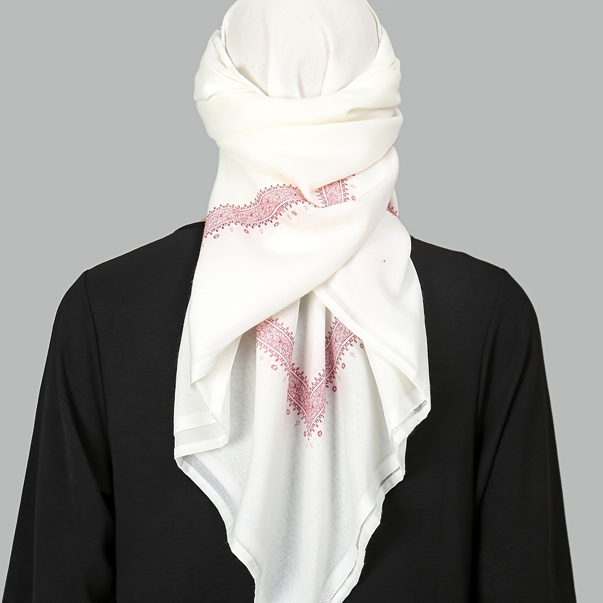 Home Decor Ramadan - 2025 Trendy Ethnic Prayer Scarf -