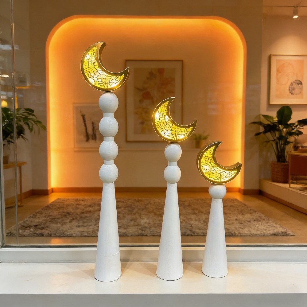 Home Decor Ramadan - New Middle East Arabic Wooden Luminous