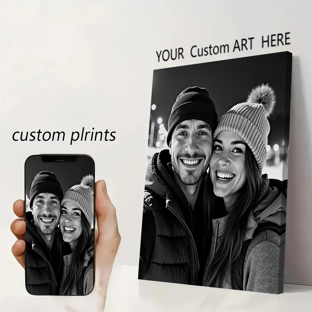 Home Decor Halloween - Custom Print Canvas Painting From Your