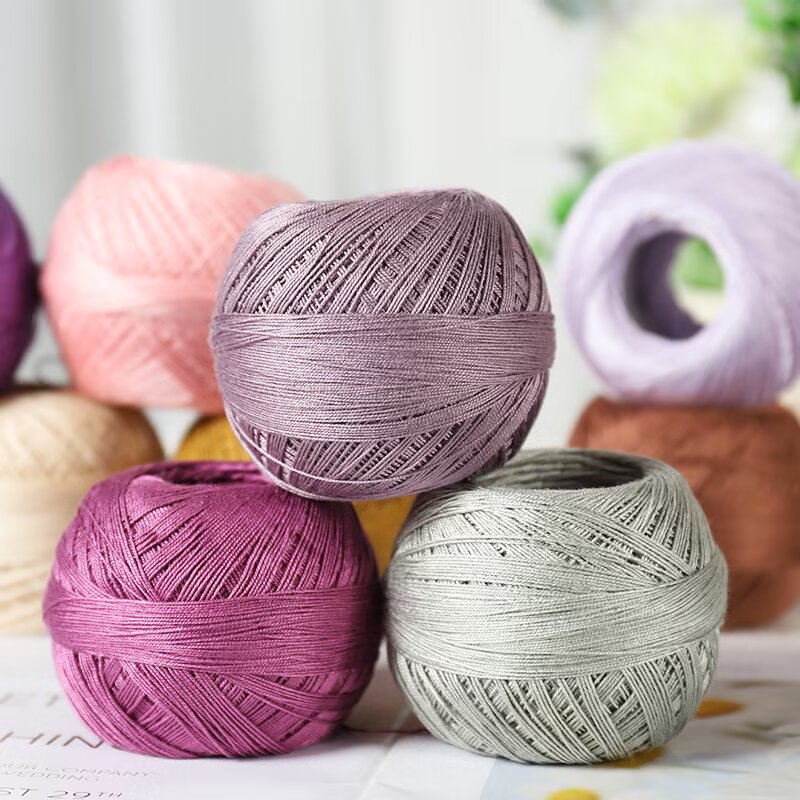 Linen Table Runner - No. 7 Lace Yarn, a Relatively