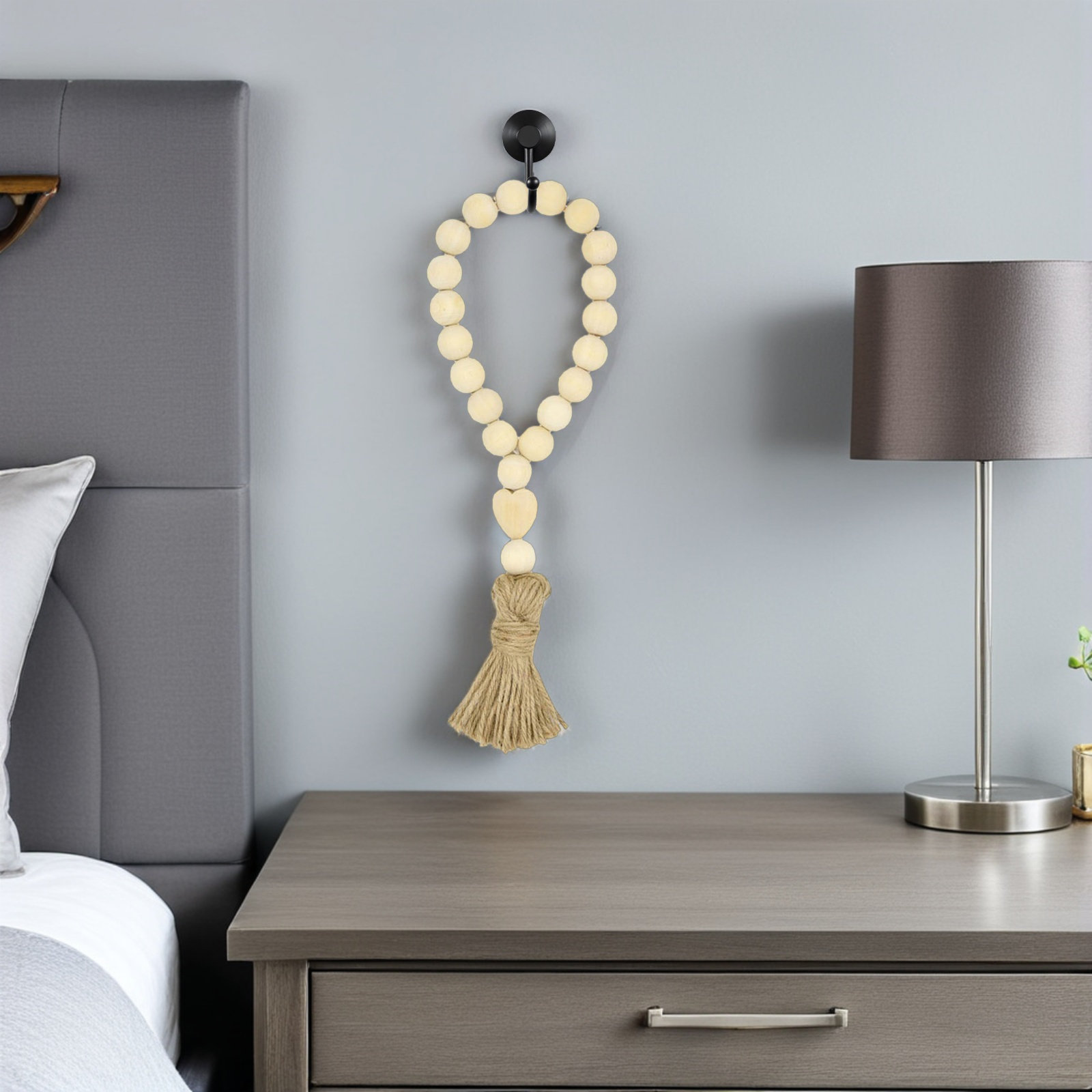Natural Wooden Beads Garland H - огляд і ціна Home Decor Garland