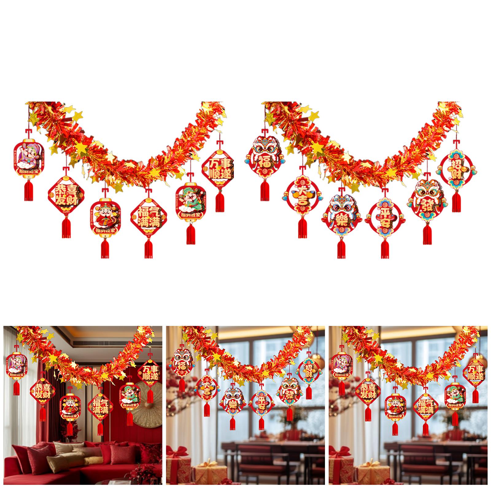 Chinese New Year Garland,2026  - огляд і ціна Home Decor Garland