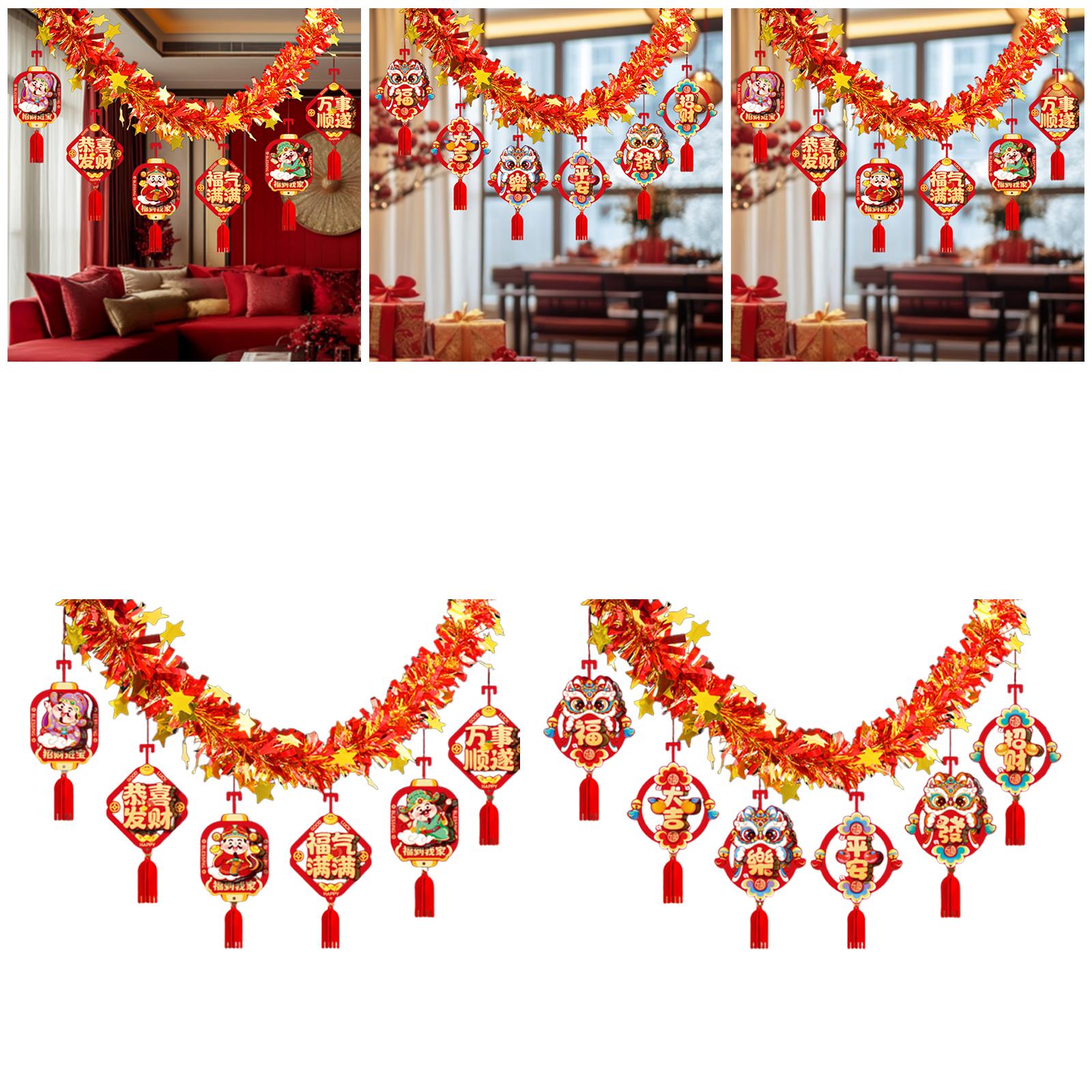 Chinese New Year Garland,2026  - огляд і ціна Home Decor Garland