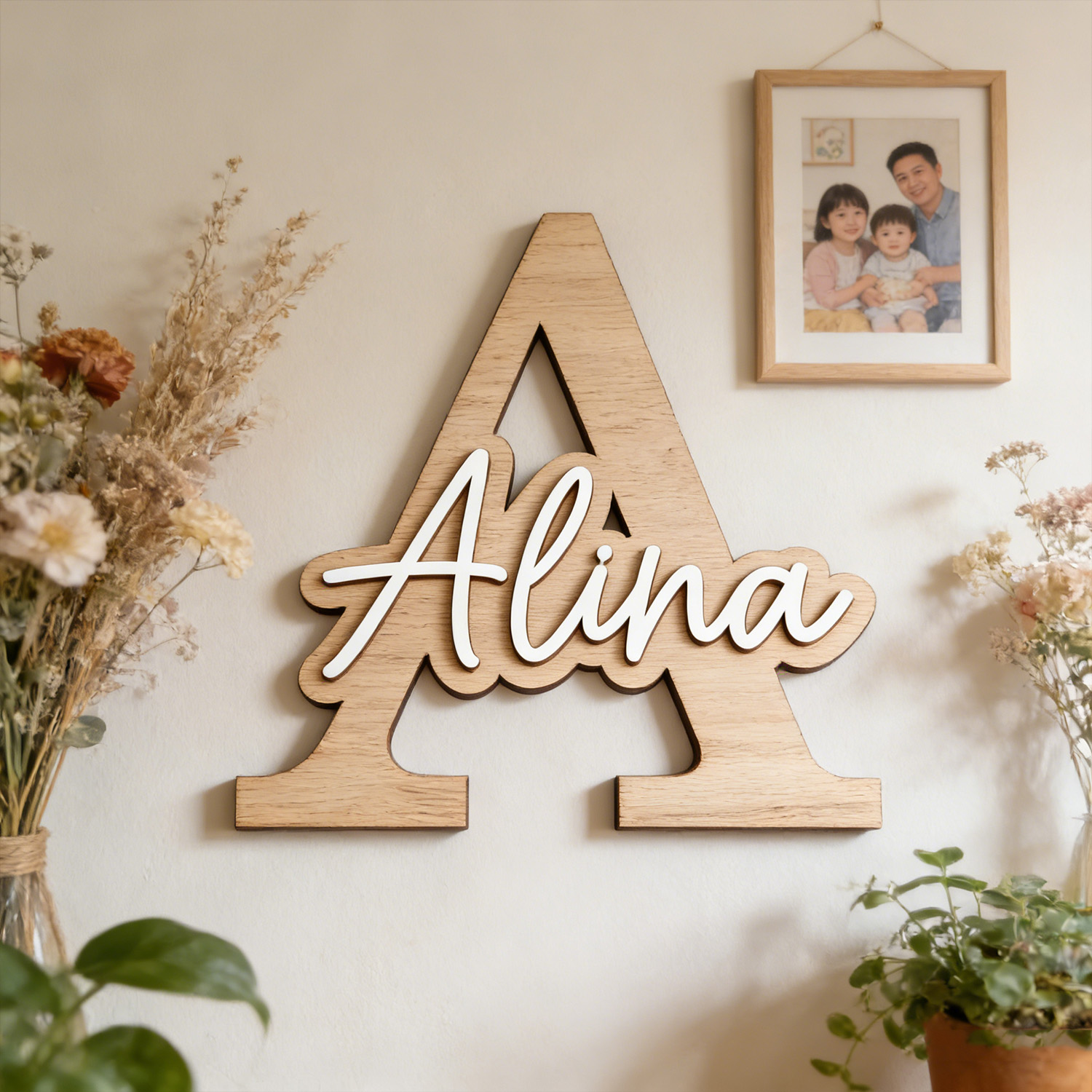 1pc Customizable Wooden Letter - огляд і ціна Home Decor Halloween