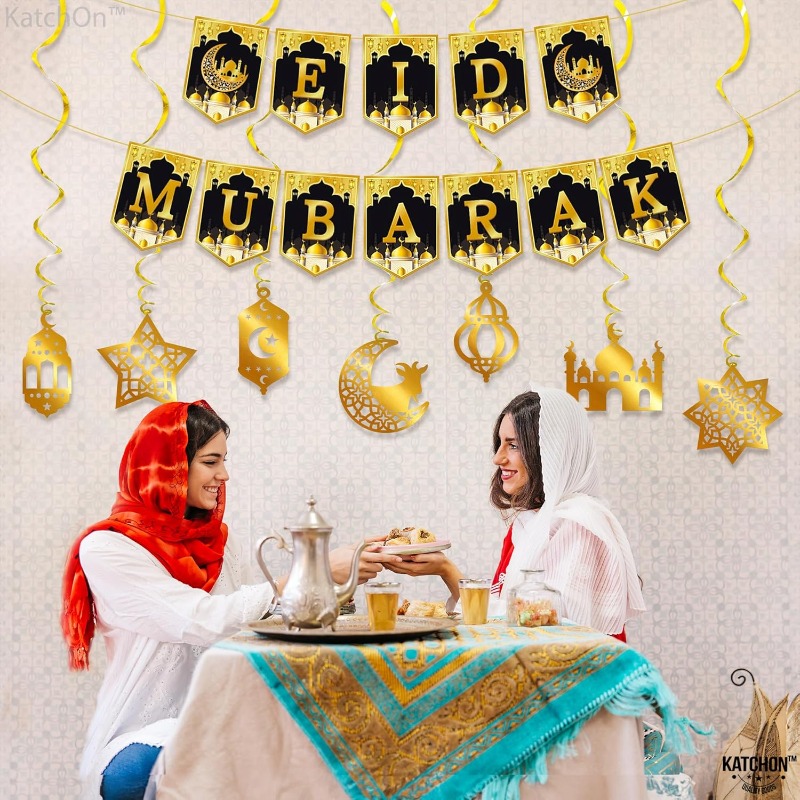 2026 Eid Mubarak Paper Garland - огляд і ціна Home Decor Garland