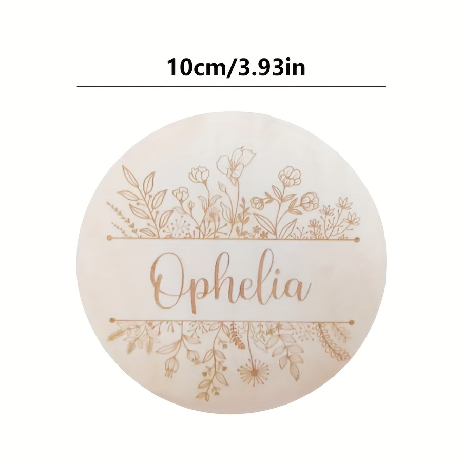 Personalized Floral Engraved N - огляд і ціна Home Decor Halloween