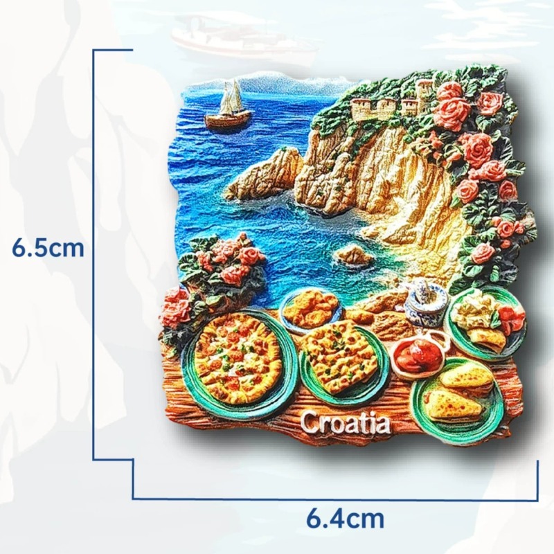 Croatia Fridge Magnets Travel  - огляд і ціна Home Decor Zagreb