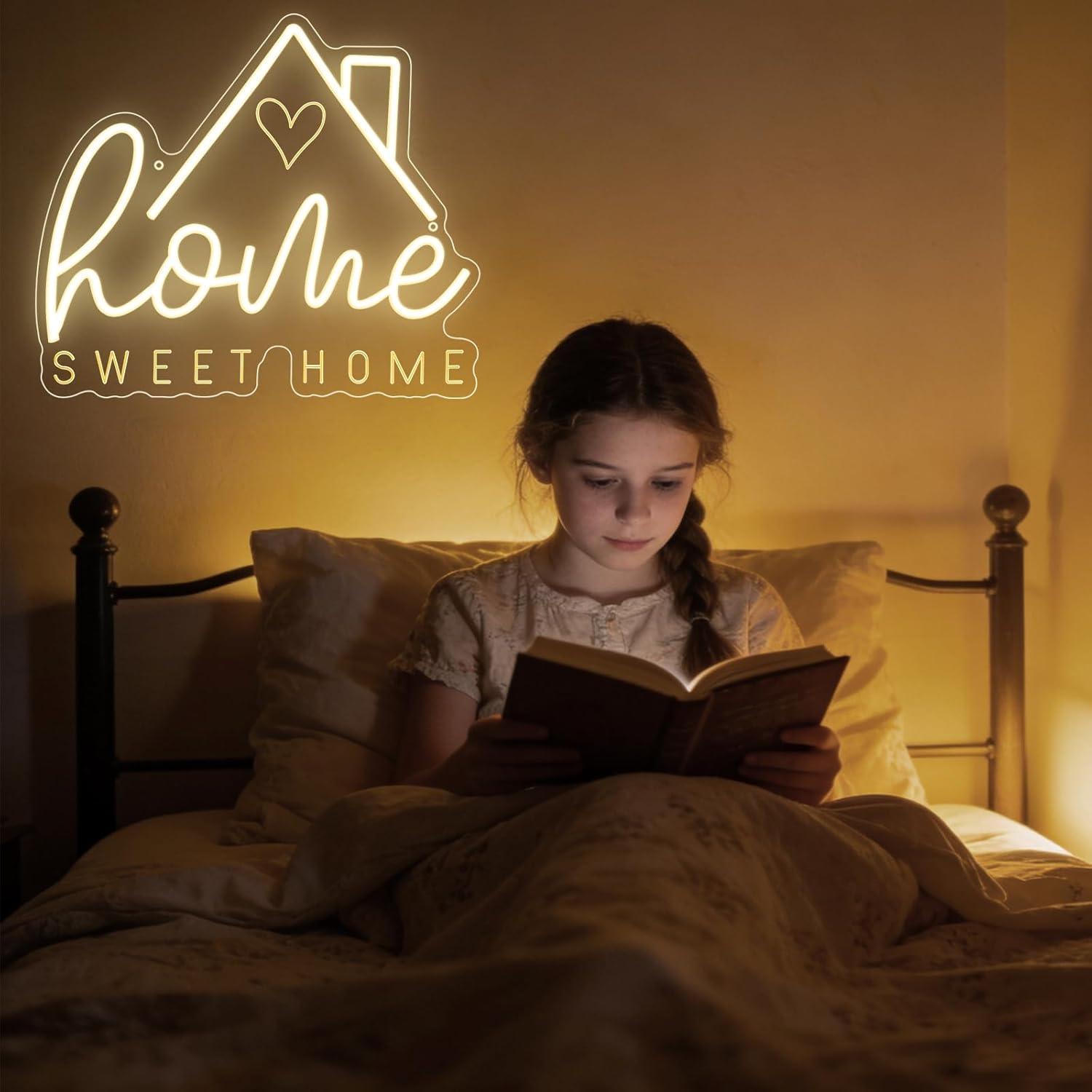 Sweet Home Neon Sign USB Dimma - огляд і ціна Home Decor Light