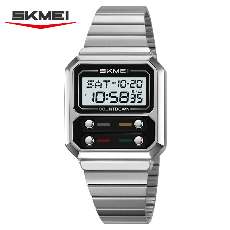 SKMEI 2448 Business Men's Retr - огляд і ціна Vintage Alarm Clock