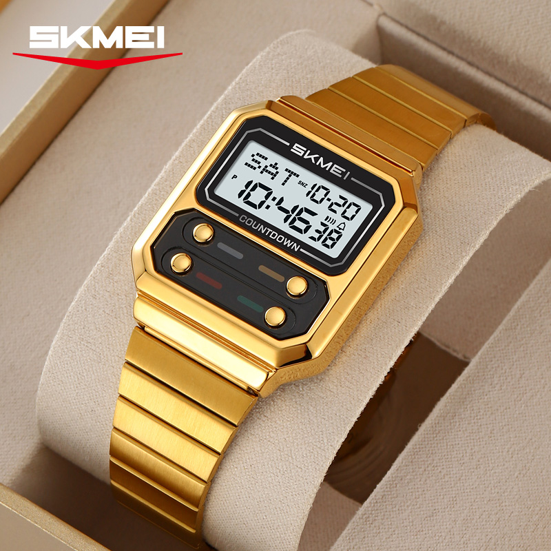 SKMEI 2448 Business Men's Retr - огляд і ціна Vintage Alarm Clock
