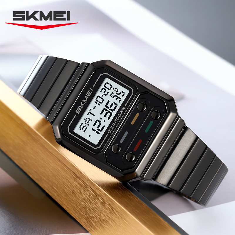 SKMEI 2448 Business Men's Retr - огляд і ціна Vintage Alarm Clock