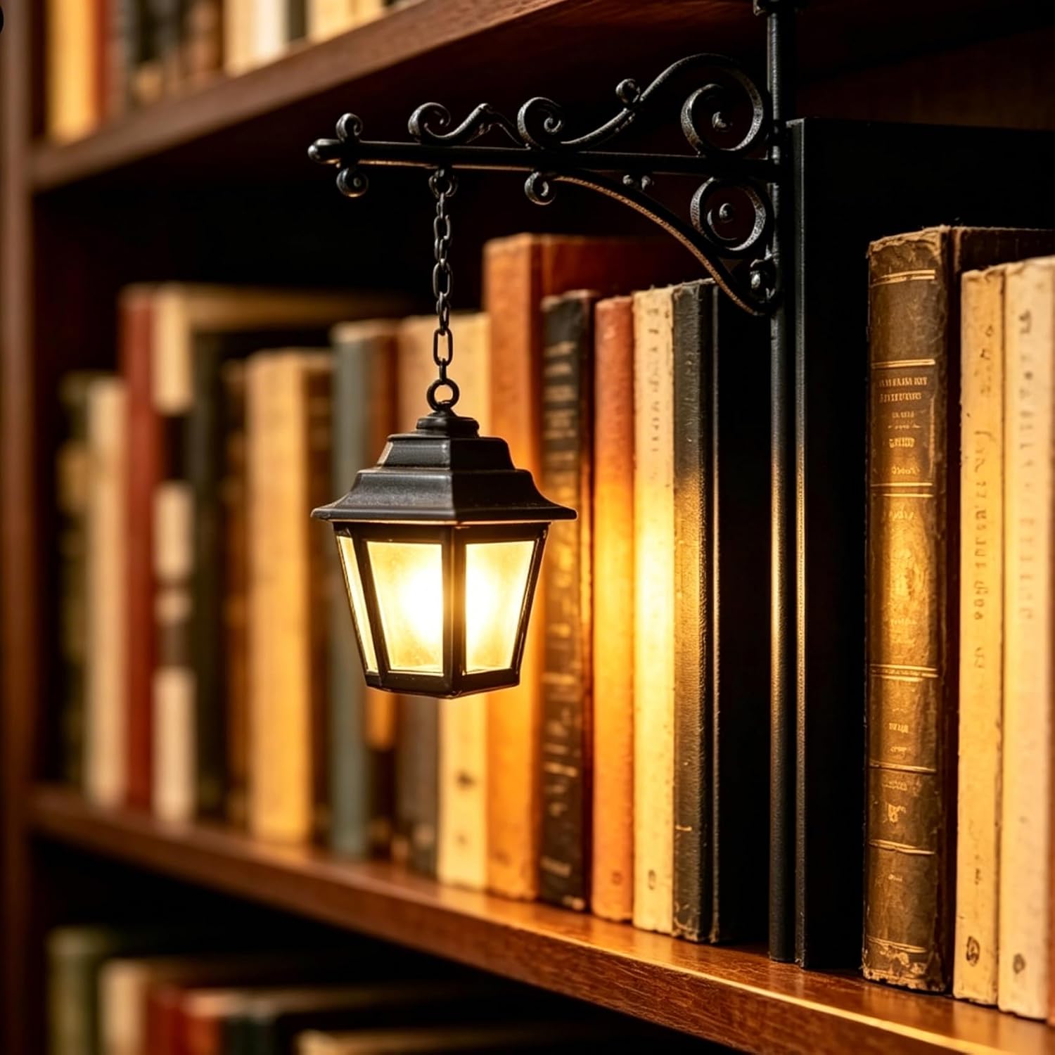 Bookshelf Lamp Library Lantern - огляд і ціна Home Decor Light