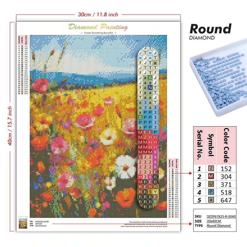 5D DIY Diamond Painting Mount  - огляд і ціна Home Decor Tokyo