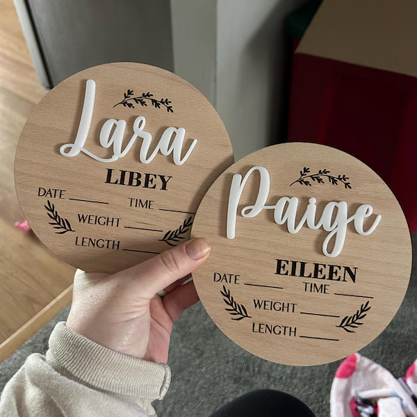 1Pc Custom Baby Announcement S - огляд і ціна Home Decor Halloween