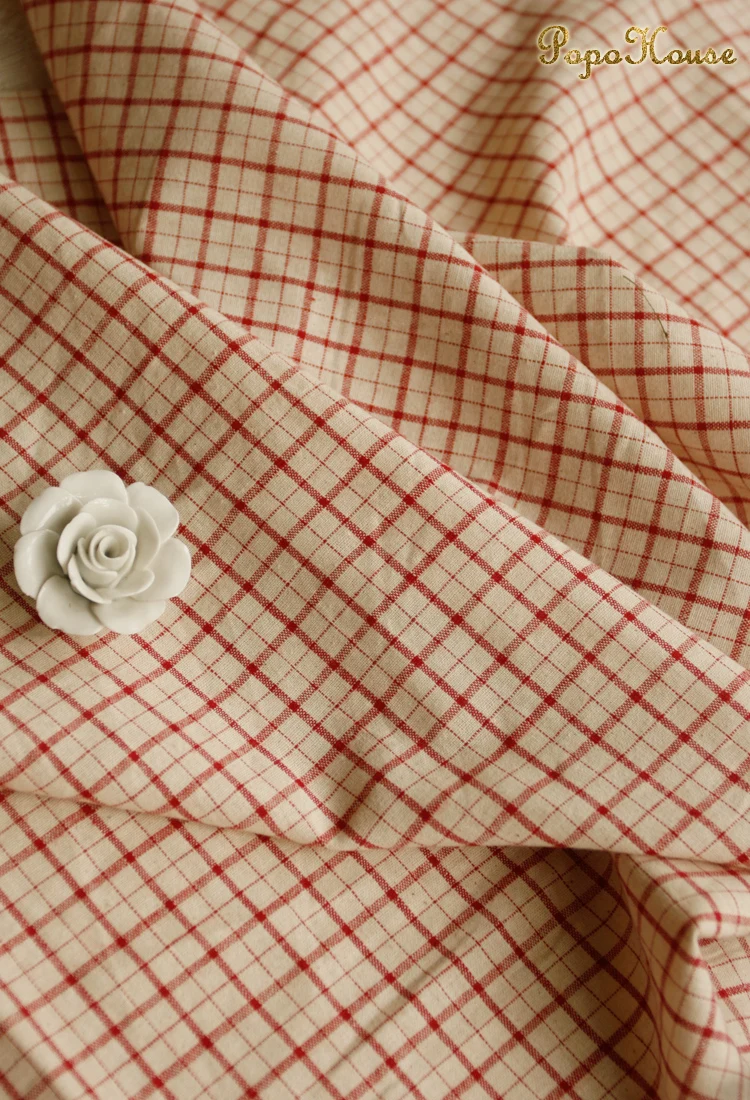 140x50cm Vintage Red Linen Gri - огляд і ціна Linen Table Runner