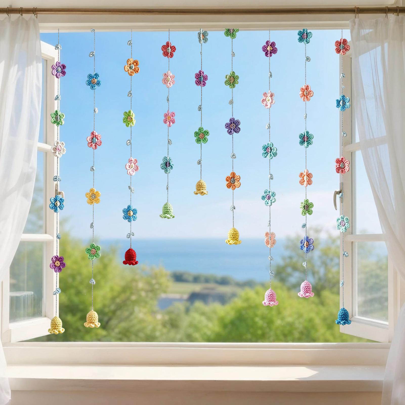 Crochet Garland Wall Party Bac - огляд і ціна Home Decor Garland