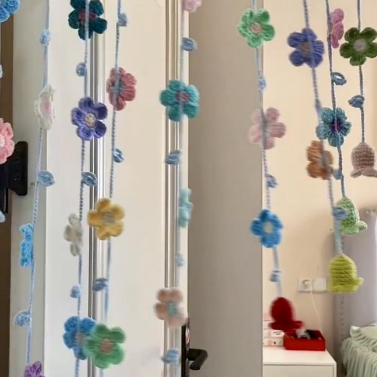 Crochet Garland Wall Party Bac - огляд і ціна Home Decor Garland
