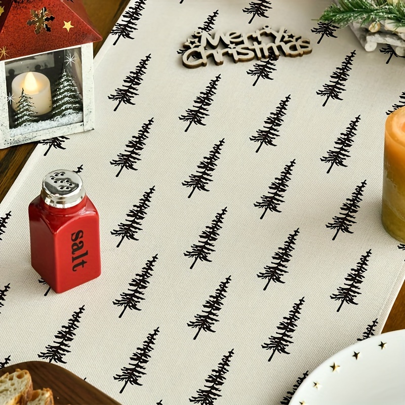 Simple Christmas Tree Table Ru - огляд і ціна Linen Table Runner