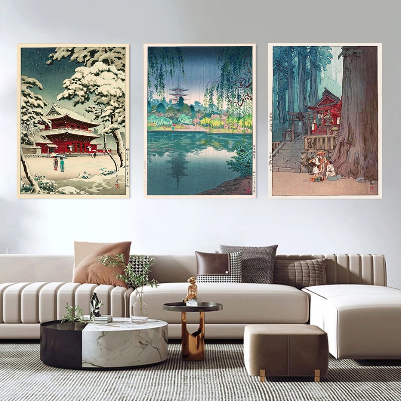 Retro Ukiyo-e Traditional Japa - огляд і ціна Home Decor Tokyo