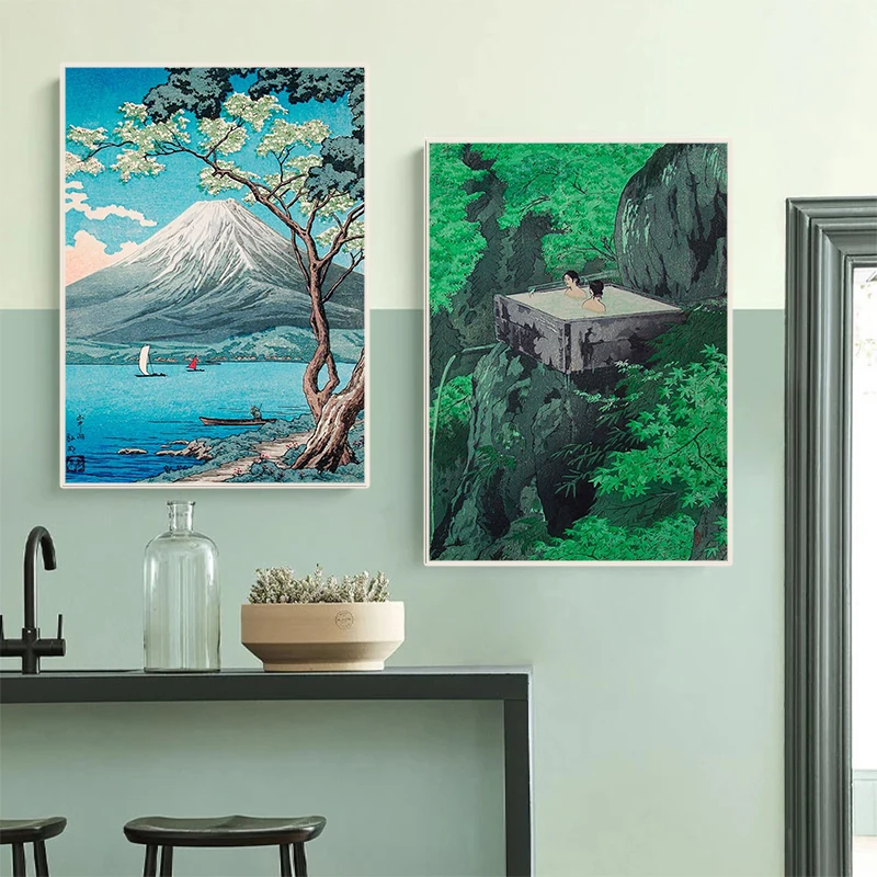 Retro Ukiyo-e Traditional Japa - огляд і ціна Home Decor Tokyo