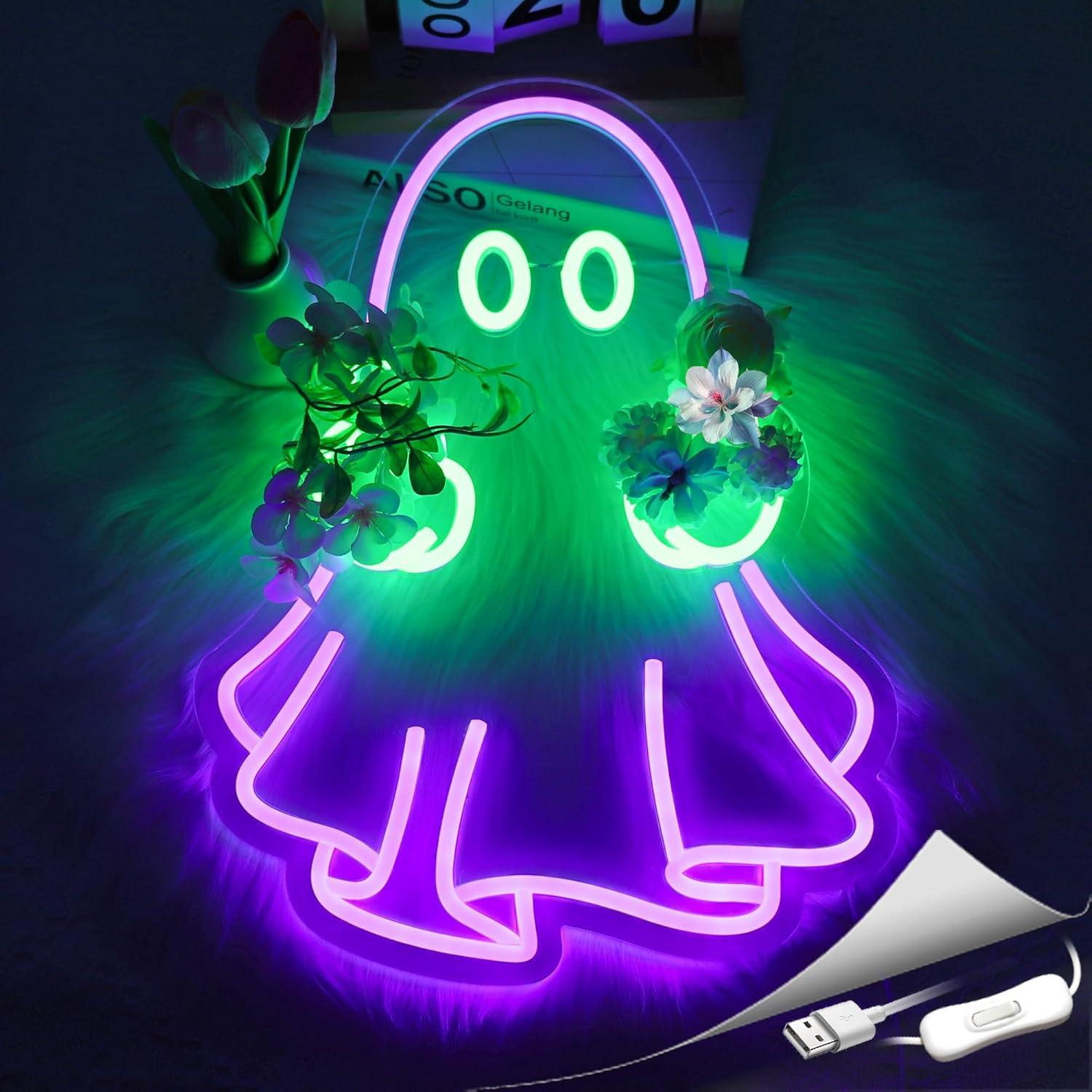 Ghost Neon Sign USB Powered LE - огляд і ціна Home Decor Light