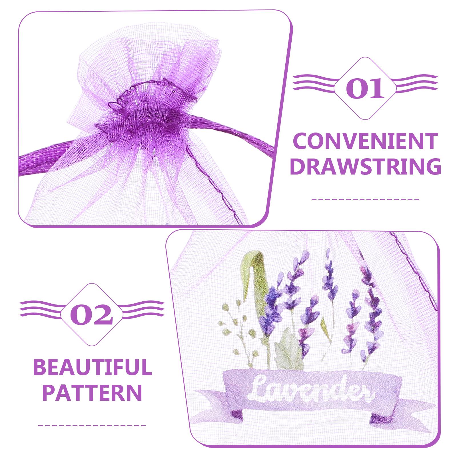 20 Pcs Empty Lavender Sachets  - огляд і ціна Dried Flower Bouquet