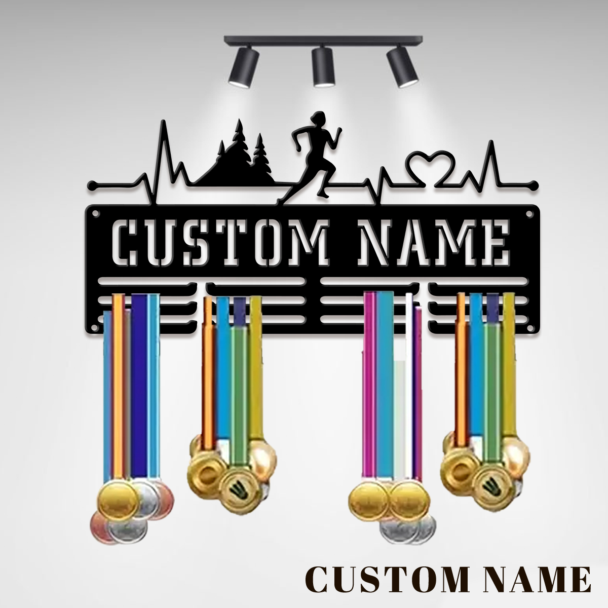 Custom Marathon Sports Metal M - огляд і ціна Home Decor Halloween