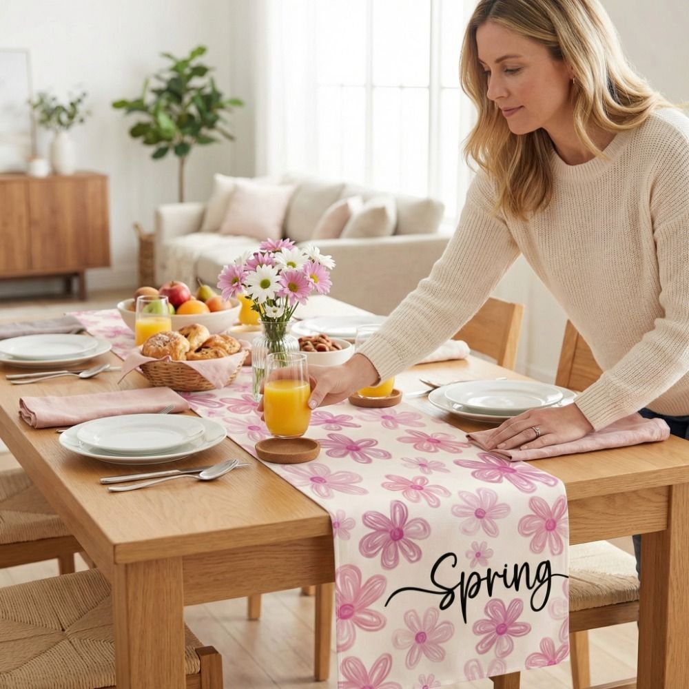 Elegant Fresh Style Dinning Ta - огляд і ціна Linen Table Runner