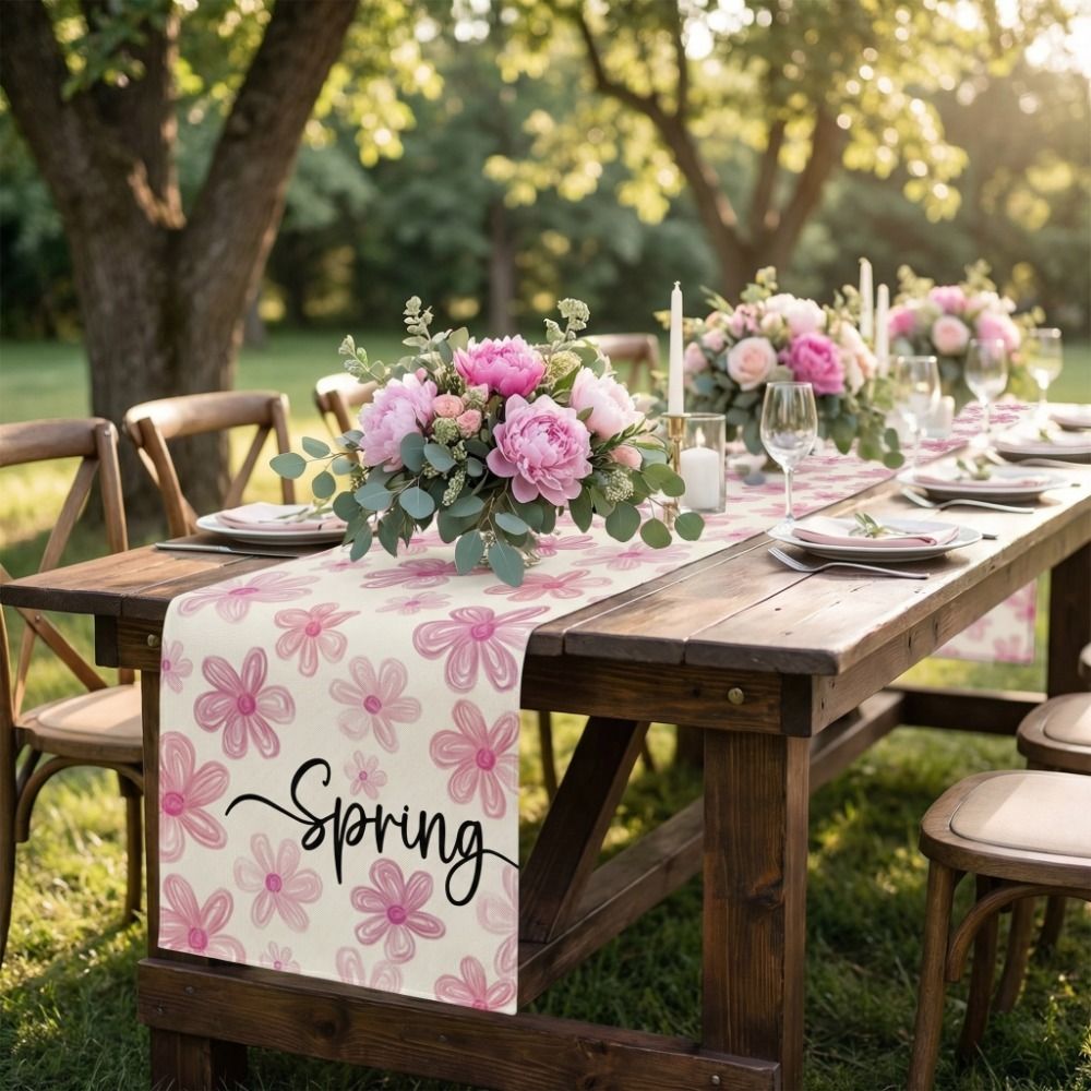 Elegant Fresh Style Dinning Ta - огляд і ціна Linen Table Runner