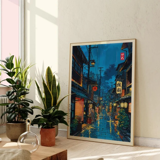 Japanese Tokyo Teahouse Cartoo - огляд і ціна Home Decor Tokyo