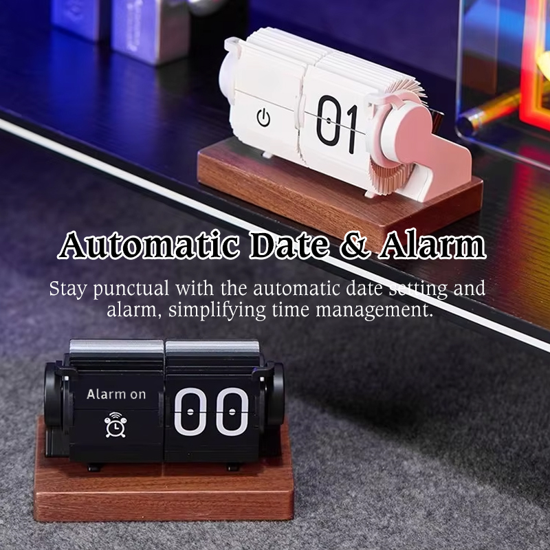 Vintage Flip Clock - Smart Mec - огляд і ціна Vintage Alarm Clock