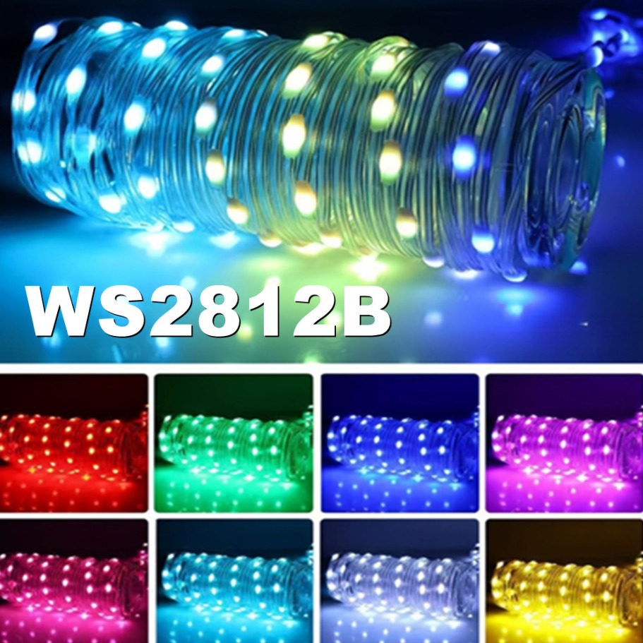 WS2812B LED Light String Smart - огляд і ціна Home Decor Garland