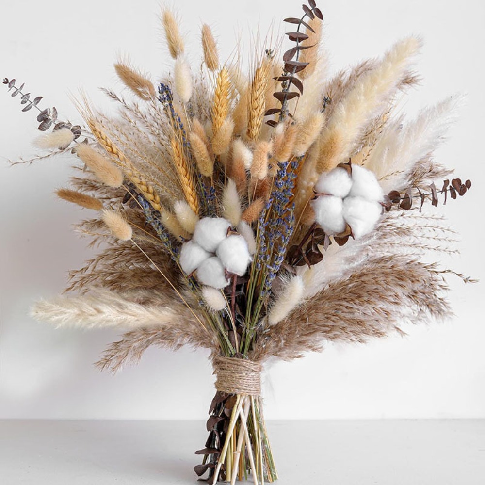 80Pieces Natural Dried Flowers - огляд і ціна Dried Flower Bouquet