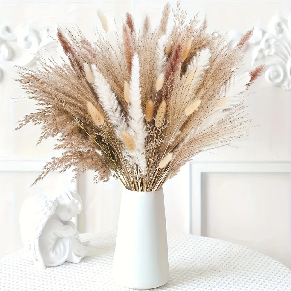 80Pieces Natural Dried Flowers - огляд і ціна Dried Flower Bouquet