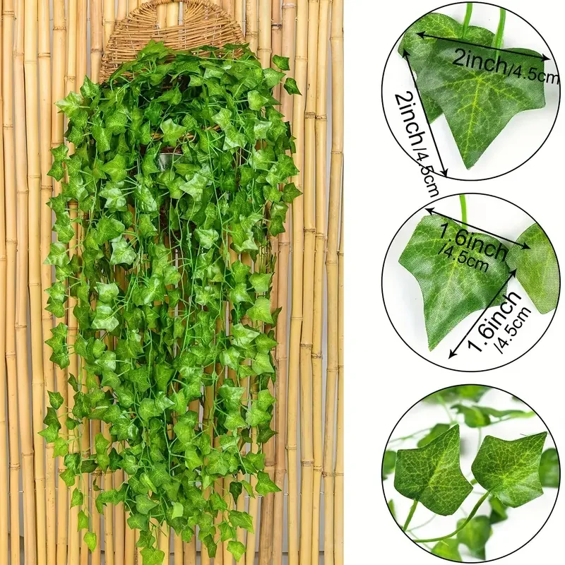 Artificial Green Ivy Leaf Ratt - огляд і ціна Home Decor Garland