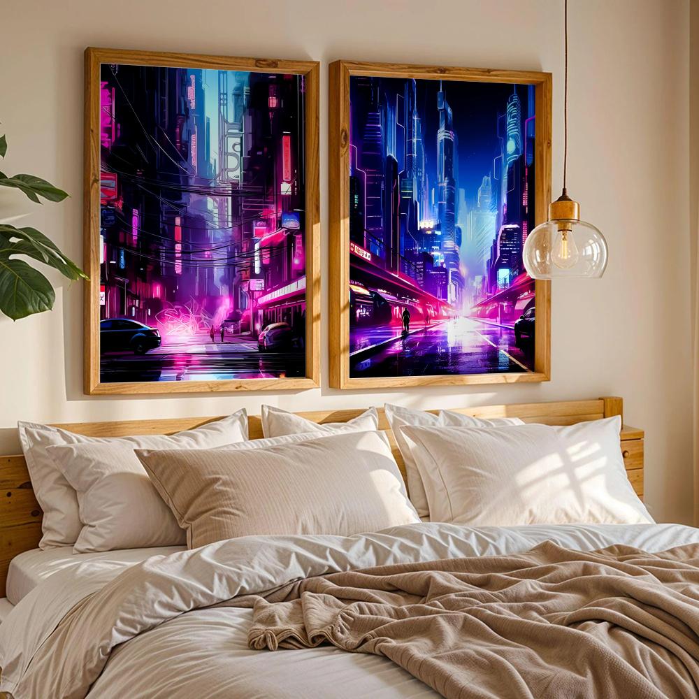 Tokyo Neon Futuristic City Str - огляд і ціна Home Decor Tokyo