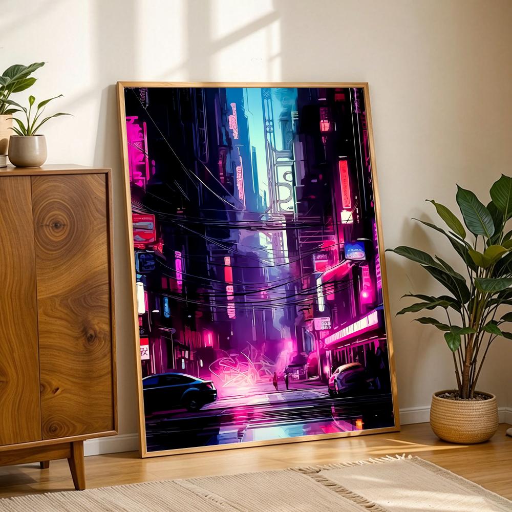 Tokyo Neon Futuristic City Str - огляд і ціна Home Decor Tokyo