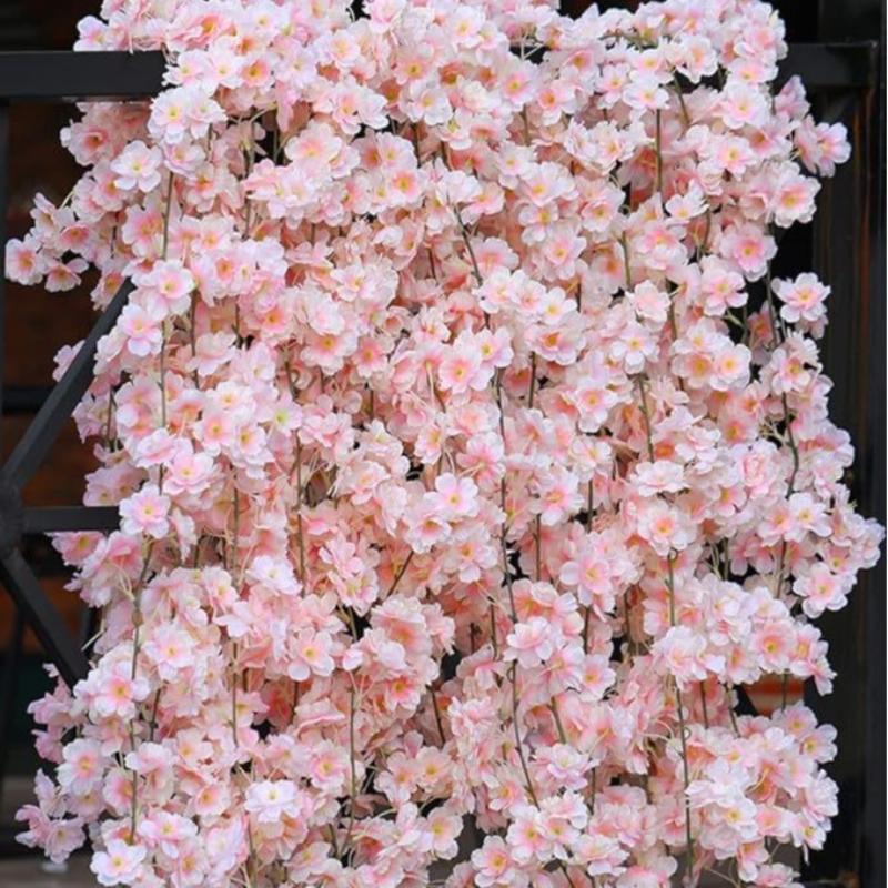 180cm Artificial Flowers Cherr - огляд і ціна Home Decor Garland