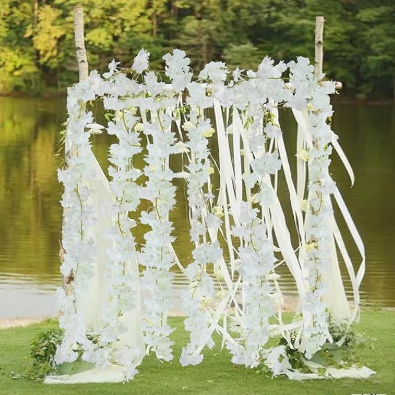180cm Artificial Flowers Cherr - огляд і ціна Home Decor Garland