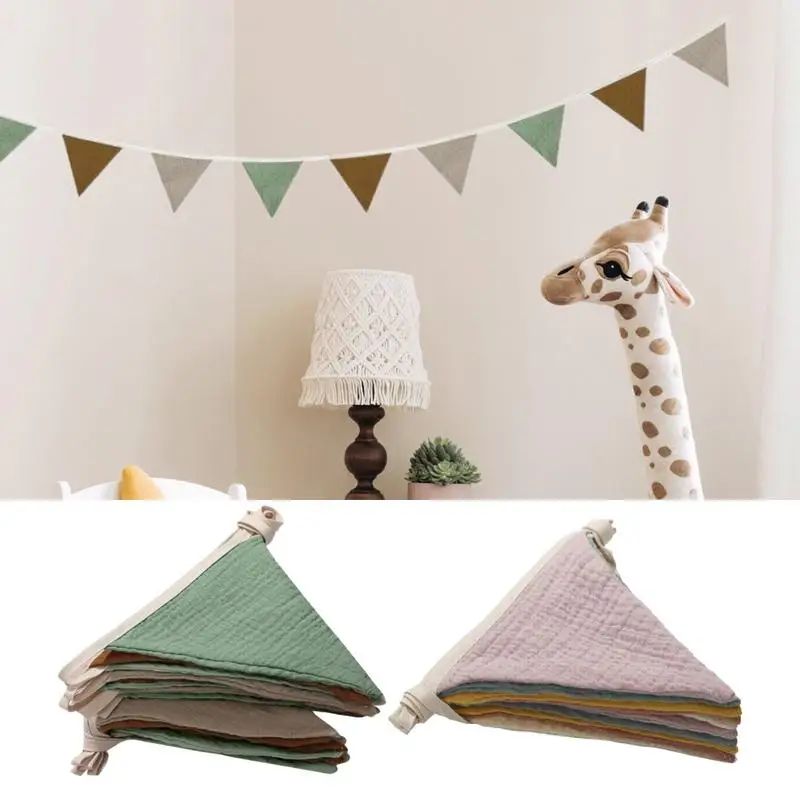 Pennant Banner Flags Nursery B - огляд і ціна Home Decor Garland