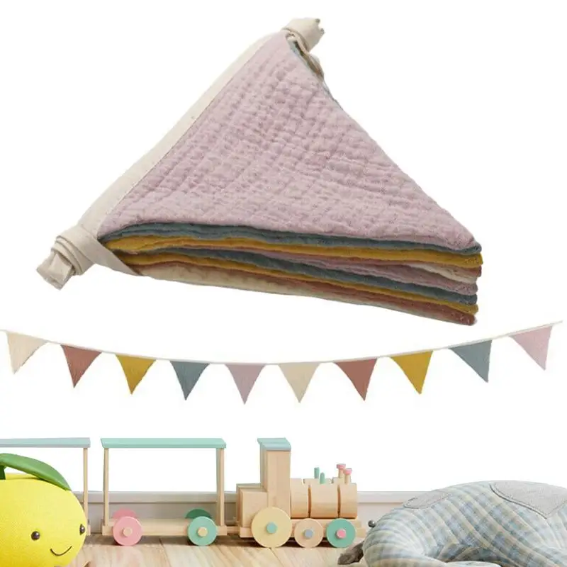 Pennant Banner Flags Nursery B - огляд і ціна Home Decor Garland