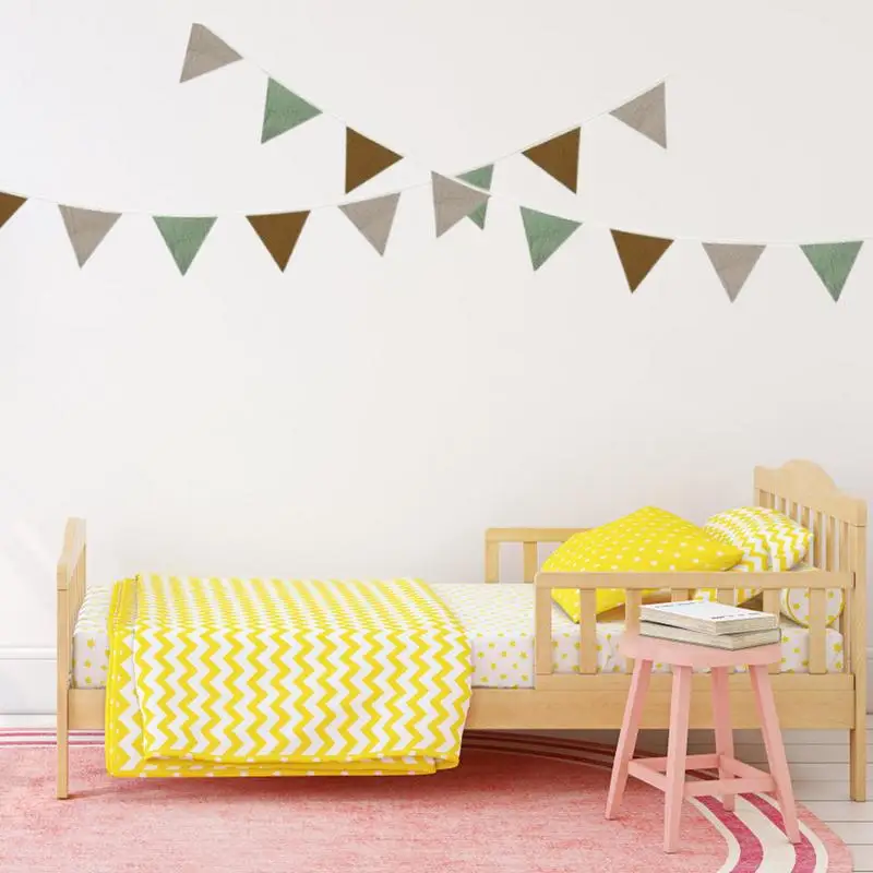 Pennant Banner Flags Nursery B - огляд і ціна Home Decor Garland