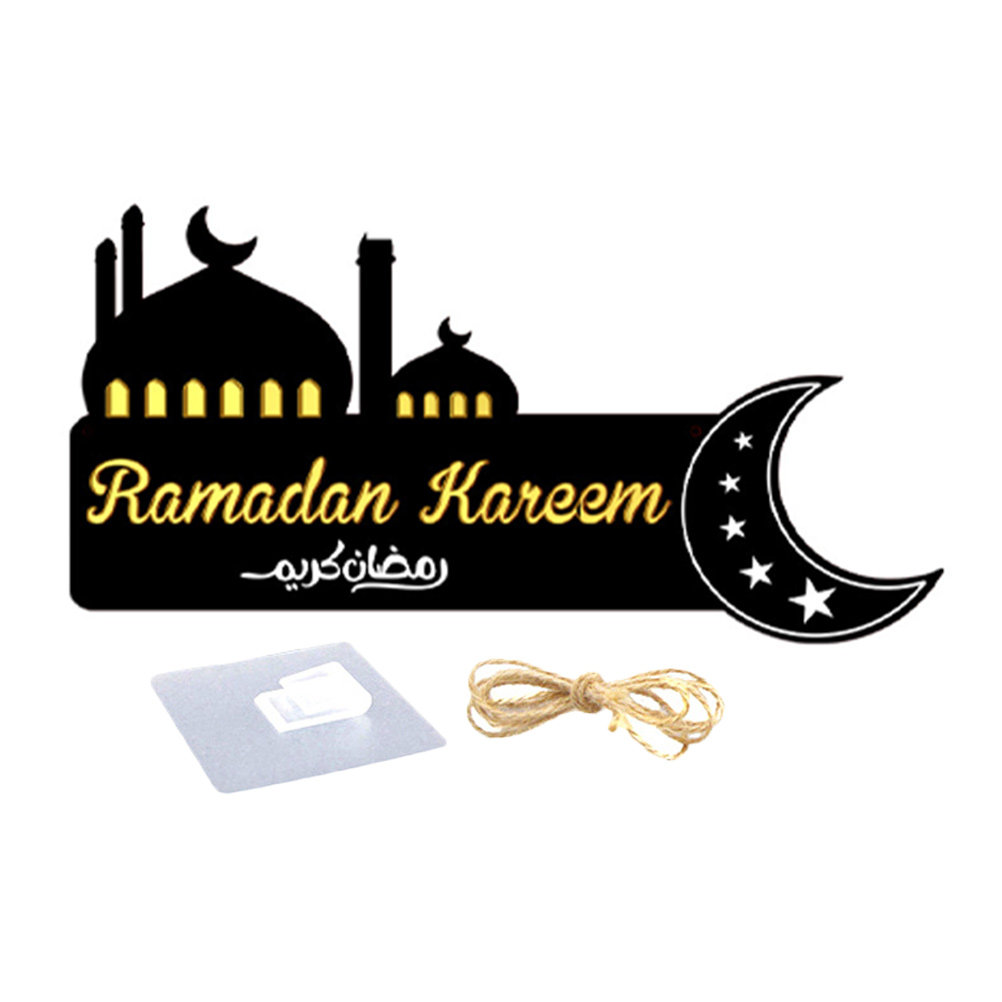 Eid Ramadan Wooden Hanging Pla - огляд і ціна Home Decor Ramadan