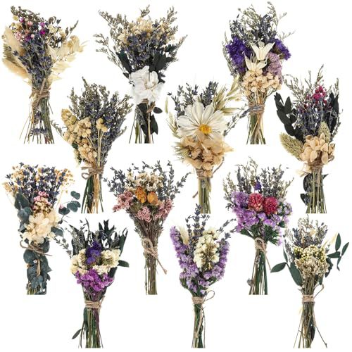 12PCS Mini Dried Flower Bouque - огляд і ціна Dried Flower Bouquet