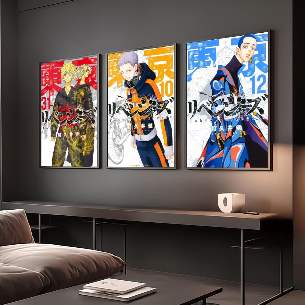 Tokyo Revengers Poster Vintage - огляд і ціна Home Decor Tokyo