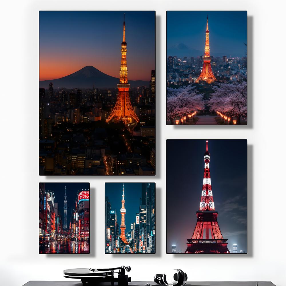 Tokyo Tower Night View Landmar - огляд і ціна Home Decor Tokyo