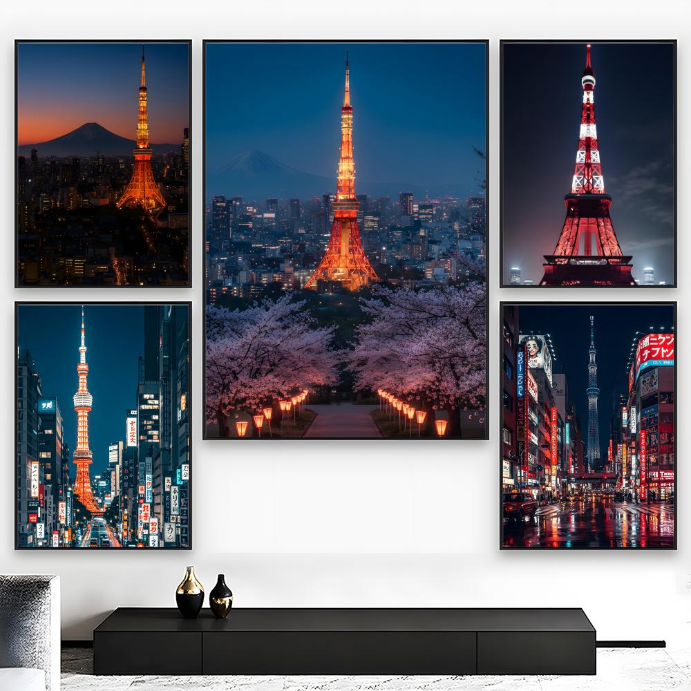 Tokyo Tower Night View Landmar - огляд і ціна Home Decor Tokyo